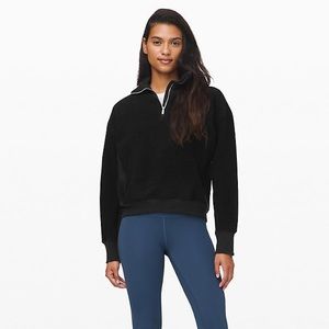 Lululemon Stand Out Sherpa 1/2 Zip